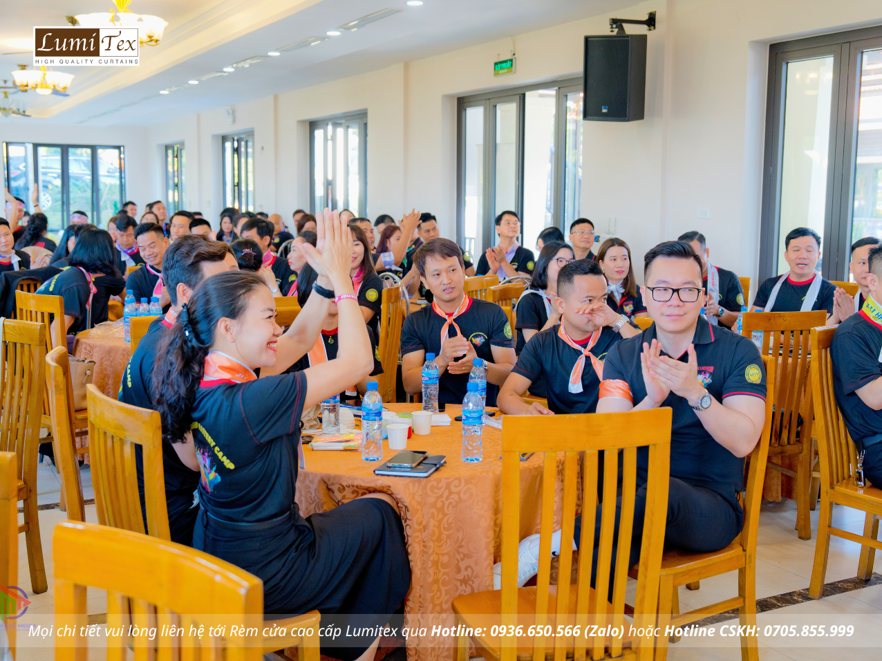 Rèm Lumitex tham dự khóa đào tạo Leadership Mastery Camp tại Vân Đồn