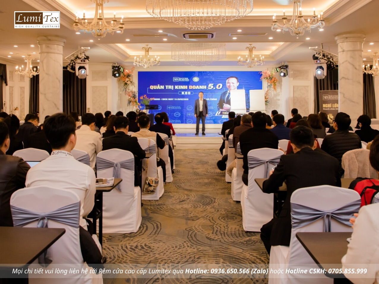 Rèm Lumitex Tham Dự Khóa Học Quản Trị Kinh Doanh 5.0 Cùng Tiến Sỹ Tô Nhật