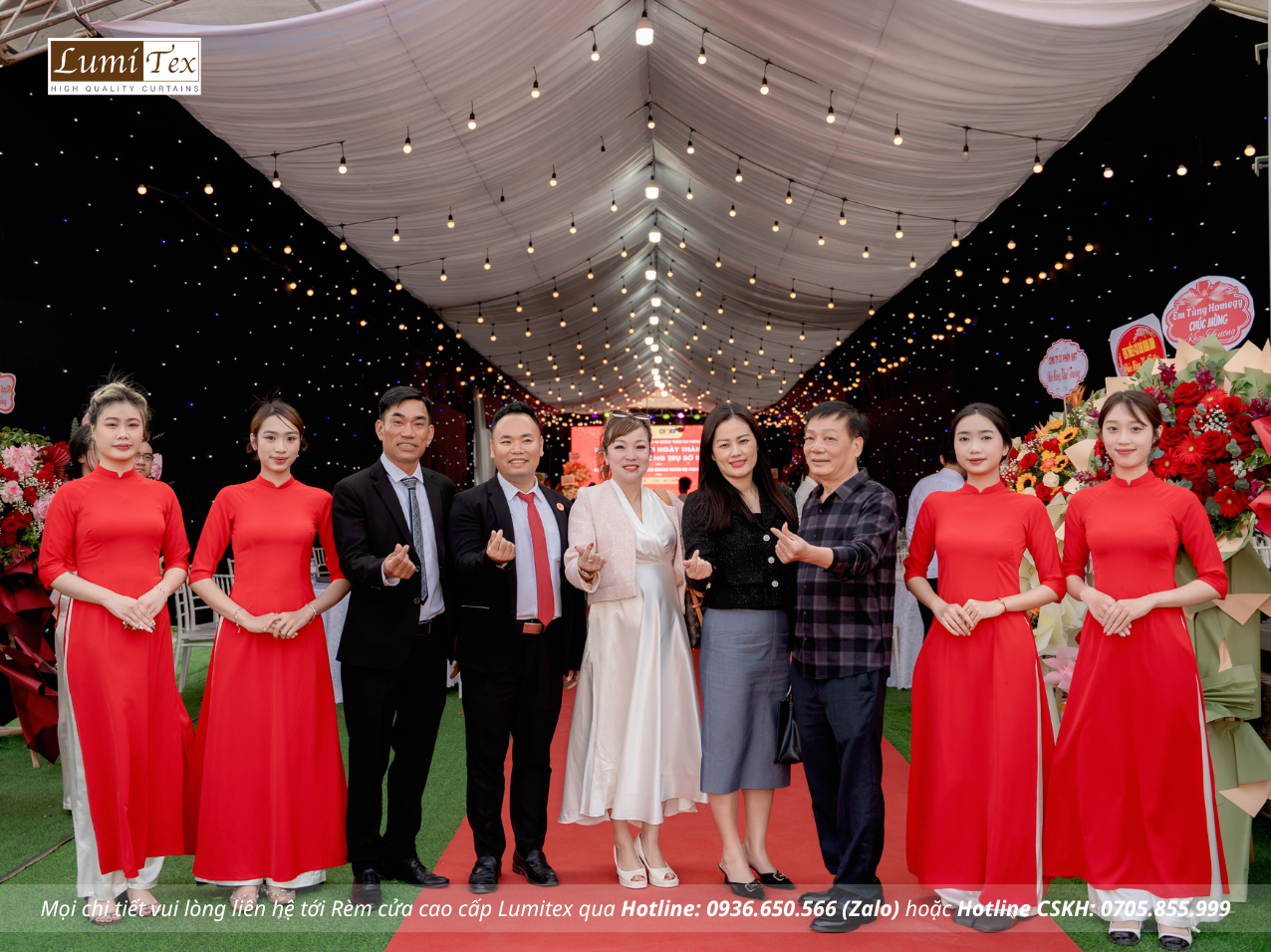 Rèm Lumitex Tham Dự Lễ Ra Mắt Team Xây Dựng Họ Phạm Và Khai Trương Thành Lập 12 năm WHP