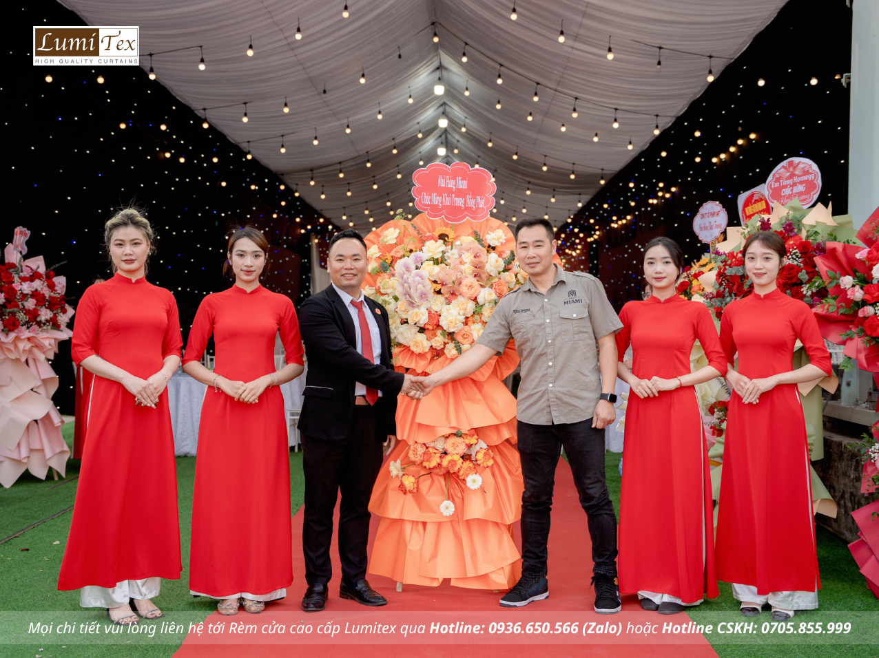 Rèm Lumitex Tham Dự Lễ Ra Mắt Team Xây Dựng Họ Phạm Và Khai Trương Thành Lập 12 năm WHP