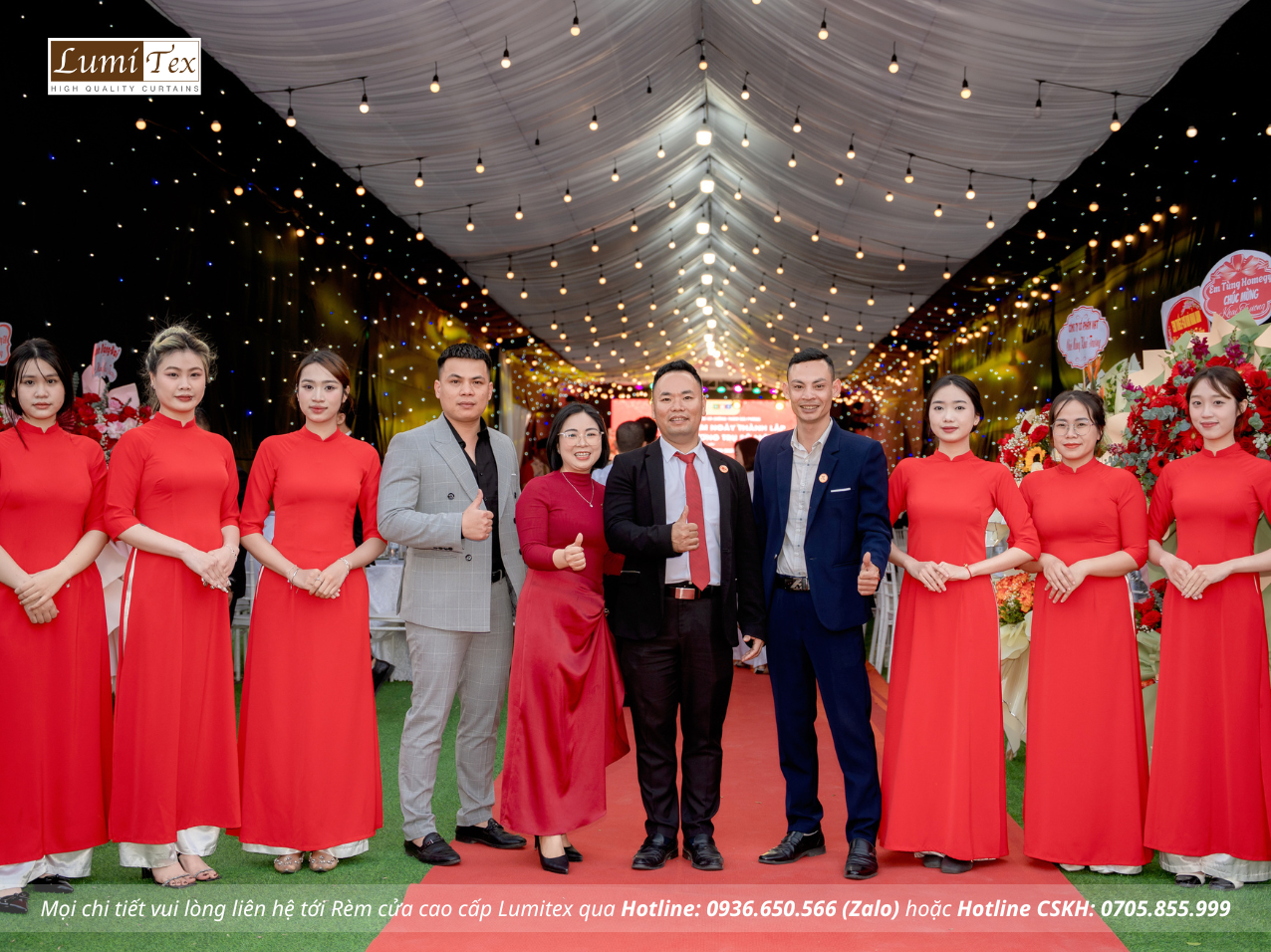 Rèm Lumitex Tham Dự Lễ Ra Mắt Team Xây Dựng Họ Phạm Và Khai Trương Thành Lập 12 năm WHP