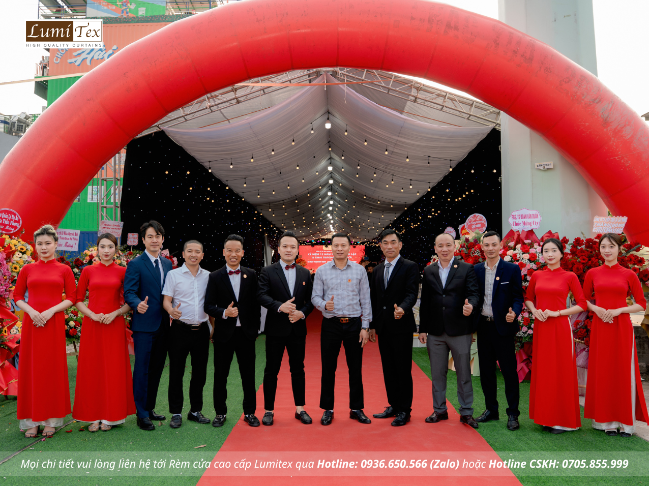 Rèm Lumitex Tham Dự Lễ Ra Mắt Team Xây Dựng Họ Phạm Và Khai Trương Thành Lập 12 năm WHP