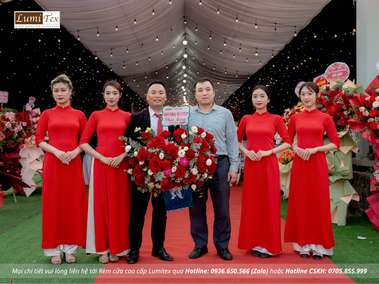 Rèm Lumitex Tham Dự Lễ Ra Mắt Team Xây Dựng Họ Phạm Và Khai Trương Thành Lập 12 năm WHP