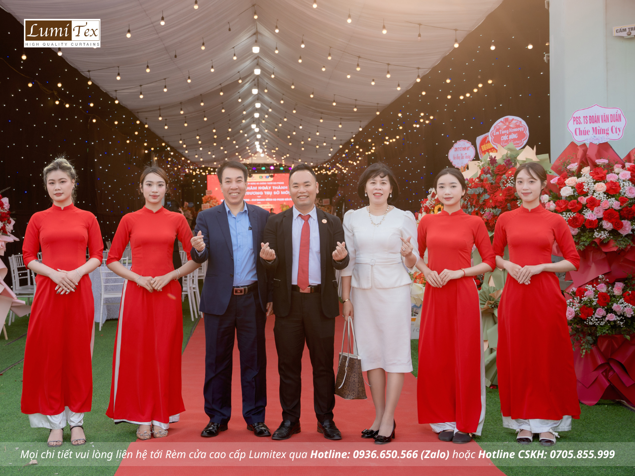 Rèm Lumitex Tham Dự Lễ Ra Mắt Team Xây Dựng Họ Phạm Và Khai Trương Thành Lập 12 năm WHP