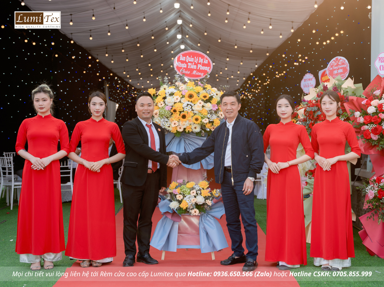 Rèm Lumitex Tham Dự Lễ Ra Mắt Team Xây Dựng Họ Phạm Và Khai Trương Thành Lập 12 năm WHP