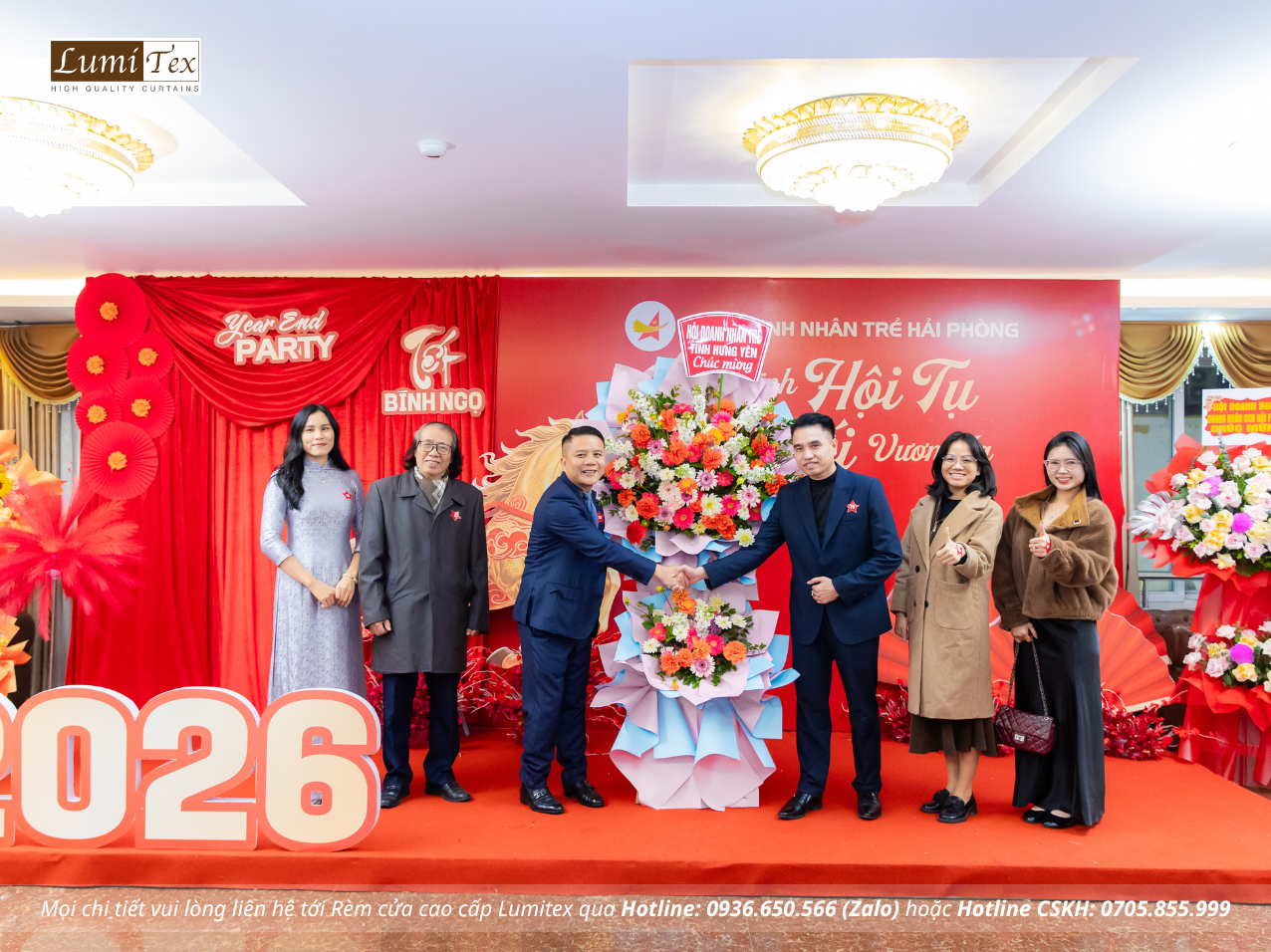 Rèm Lumitex tham dự Lễ tổng kết công tác Hội và phong trào Doanh nhân trẻ Hải Phòng năm 2025 Rèm Lumitex tham dự Lễ tổng kết công tác Hội và phong trào Doanh nhân trẻ Hải Phòng năm 2025