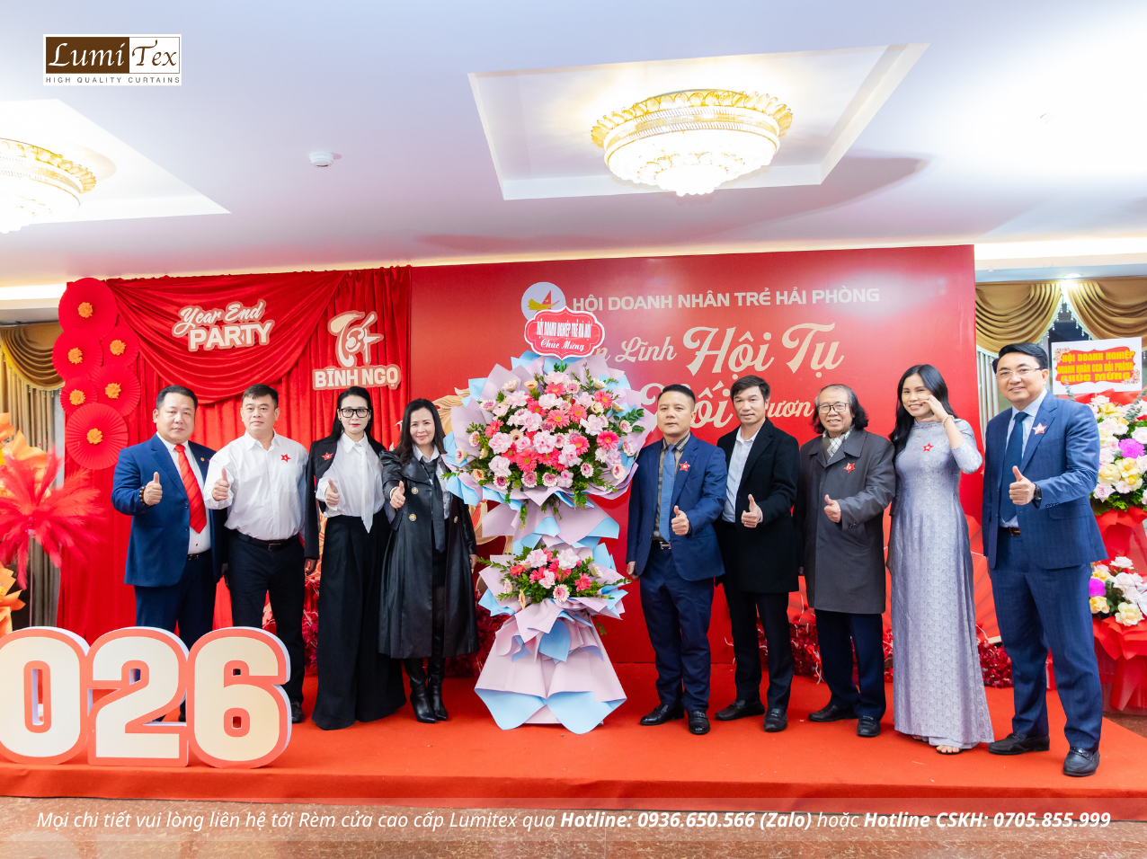 Rèm Lumitex tham dự Lễ tổng kết công tác Hội và phong trào Doanh nhân trẻ Hải Phòng năm 2025 Rèm Lumitex tham dự Lễ tổng kết công tác Hội và phong trào Doanh nhân trẻ Hải Phòng năm 2025