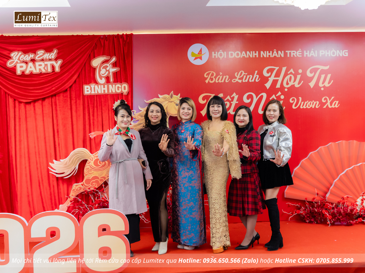 Rèm Lumitex tham dự Lễ tổng kết công tác Hội và phong trào Doanh nhân trẻ Hải Phòng năm 2025 Rèm Lumitex tham dự Lễ tổng kết công tác Hội và phong trào Doanh nhân trẻ Hải Phòng năm 2025