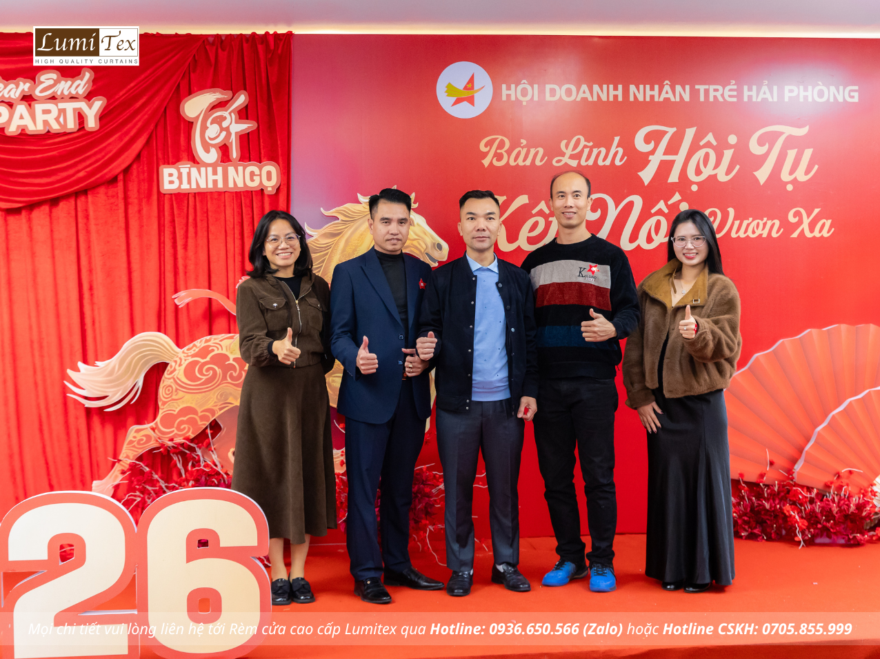 Rèm Lumitex tham dự Lễ tổng kết công tác Hội và phong trào Doanh nhân trẻ Hải Phòng năm 2025 Rèm Lumitex tham dự Lễ tổng kết công tác Hội và phong trào Doanh nhân trẻ Hải Phòng năm 2025
