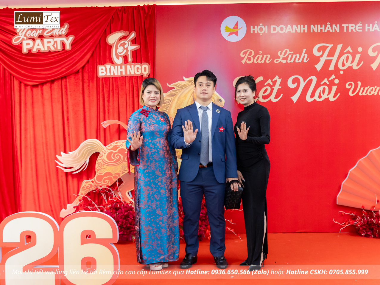 Rèm Lumitex tham dự Lễ tổng kết công tác Hội và phong trào Doanh nhân trẻ Hải Phòng năm 2025 Rèm Lumitex tham dự Lễ tổng kết công tác Hội và phong trào Doanh nhân trẻ Hải Phòng năm 2025