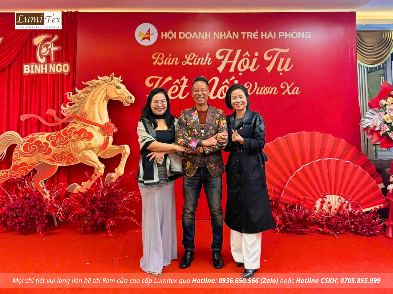 Rèm Lumitex tham dự Lễ tổng kết công tác Hội và phong trào Doanh nhân trẻ Hải Phòng năm 2025 Rèm Lumitex tham dự Lễ tổng kết công tác Hội và phong trào Doanh nhân trẻ Hải Phòng năm 2025