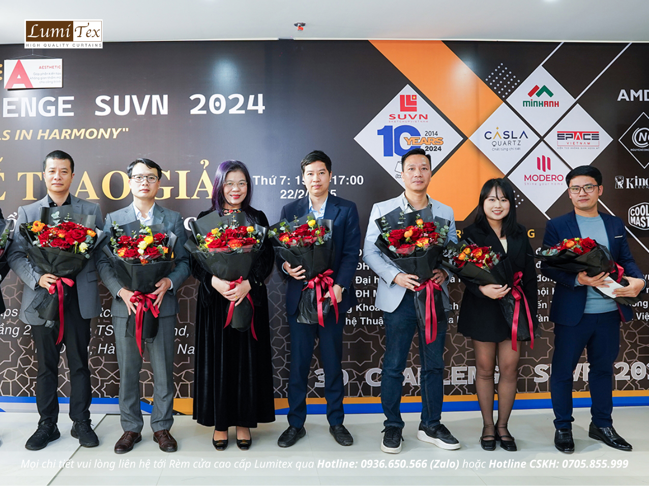 Rèm Lumitex Tham Dự Lễ Trao Giải Cuộc Thi 3D Challenge SUVN 2024 Tại Hà Nội