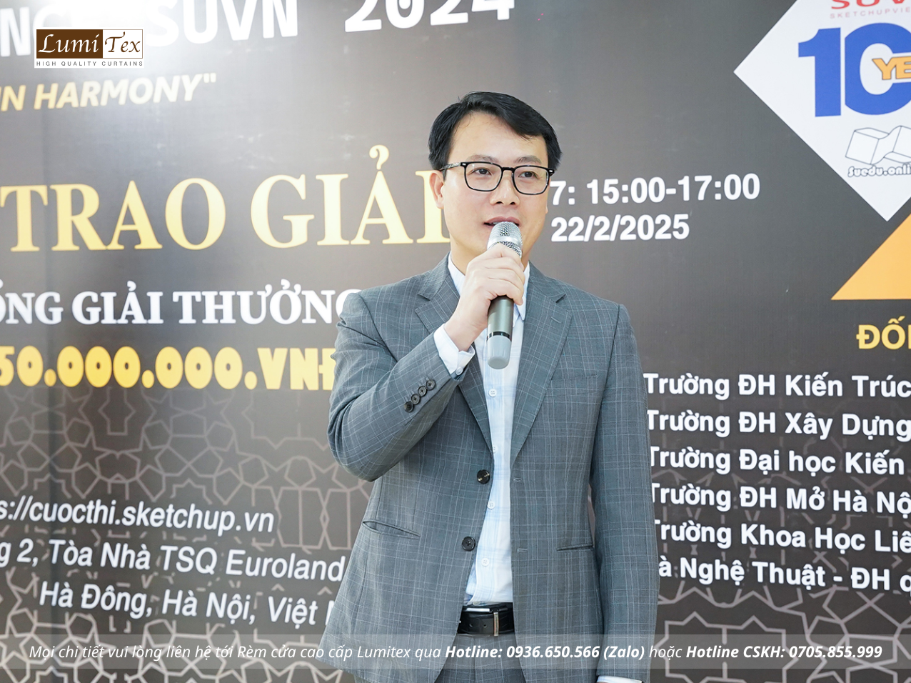 Rèm Lumitex Tham Dự Lễ Trao Giải Cuộc Thi 3D Challenge SUVN 2024 Tại Hà Nội