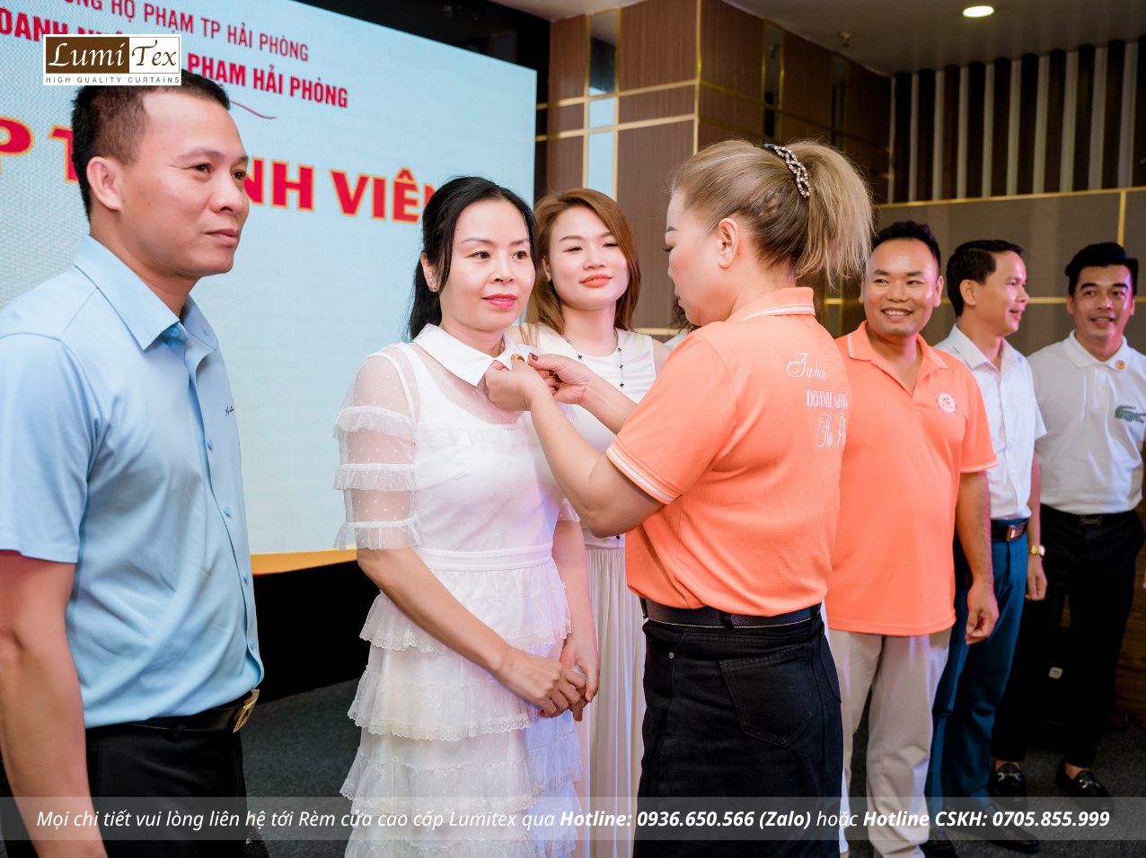 Rèm Lumitex tham dự Phiên họp tháng 6 CLB Doanh nhân họ Phạm Hải Phòng