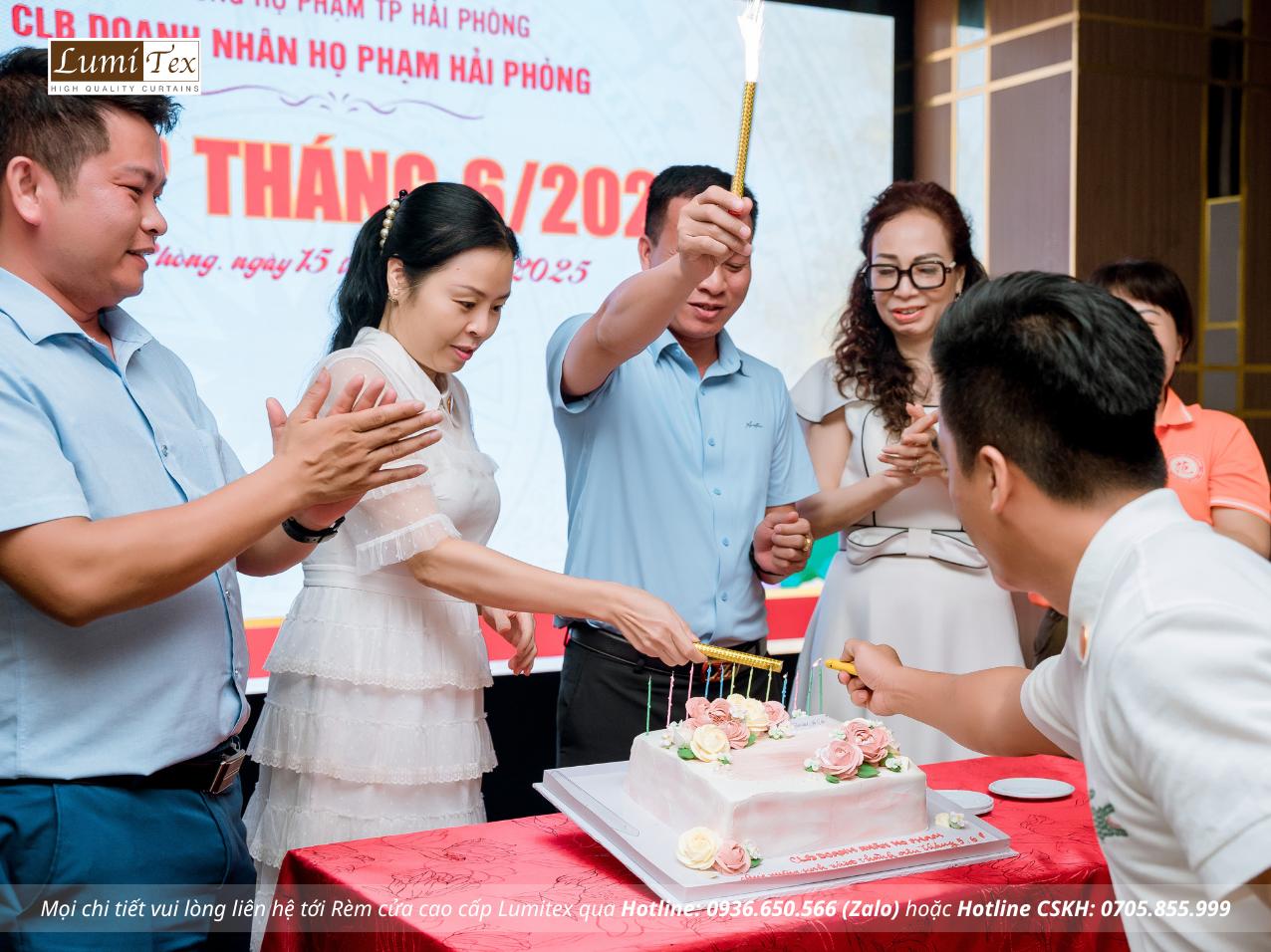 Rèm Lumitex tham dự Phiên họp tháng 6 CLB Doanh nhân họ Phạm Hải Phòng