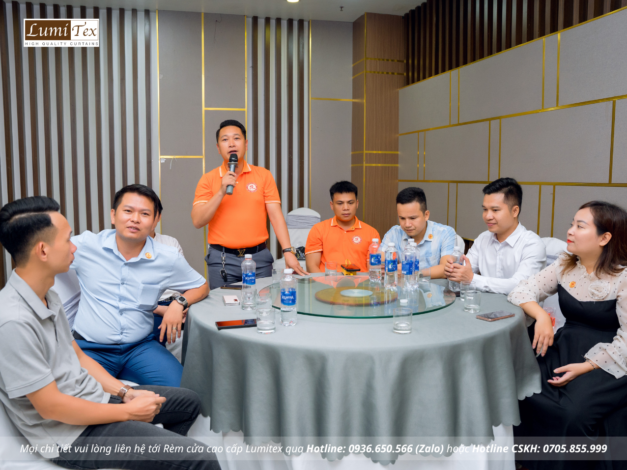 Rèm Lumitex tham dự Phiên họp tháng 6 CLB Doanh nhân họ Phạm Hải Phòng