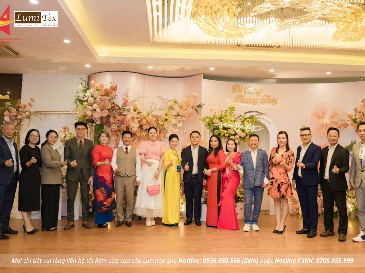 Rèm Lumitex Tham Dự Sự Kiện Chào Mừng Đại Hội VIII Hội Doanh Nhân Trẻ Hải Phòng