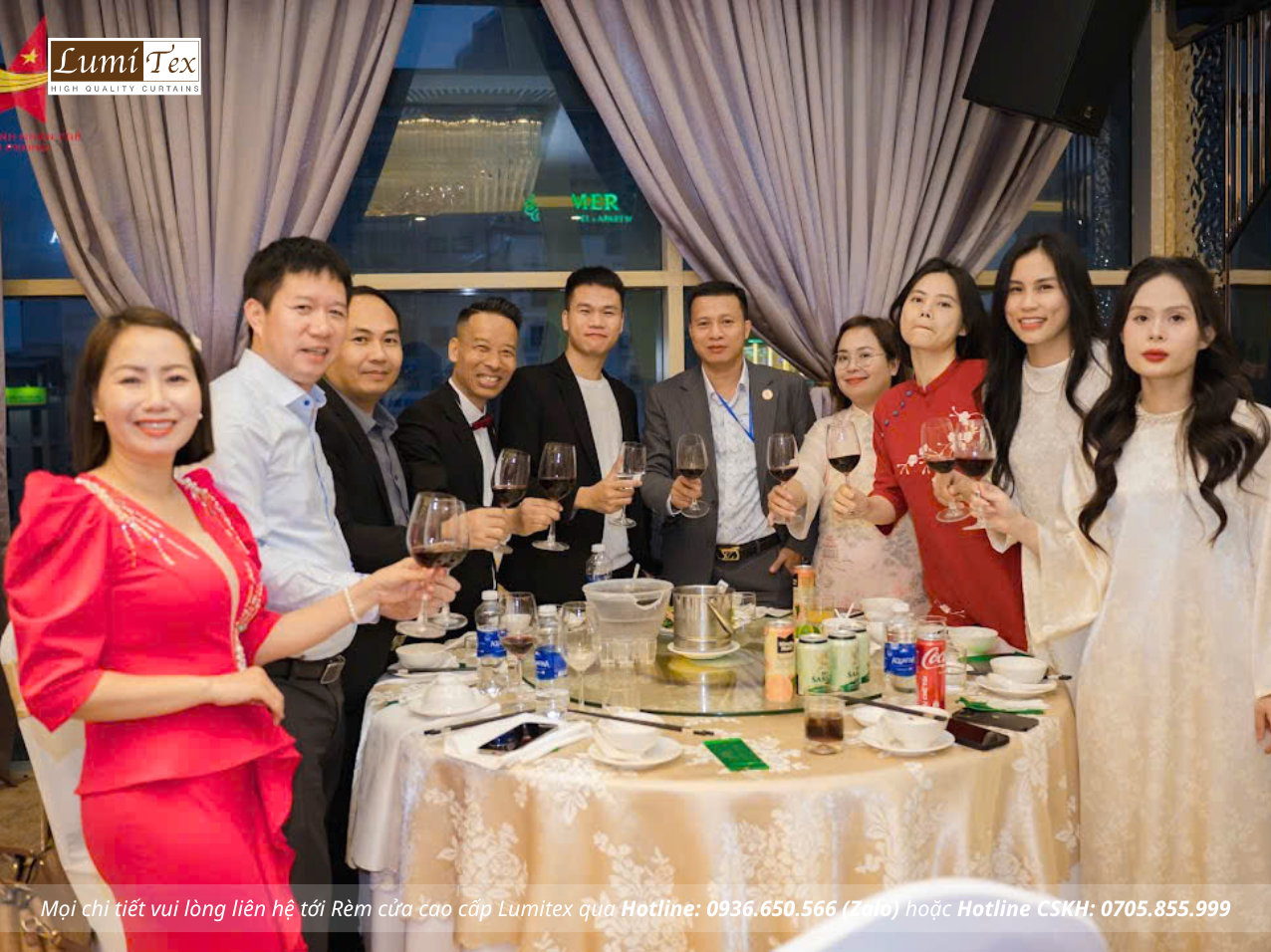 Rèm Lumitex Tham Dự Sự Kiện Chào Mừng Đại Hội VIII Hội Doanh Nhân Trẻ Hải Phòng