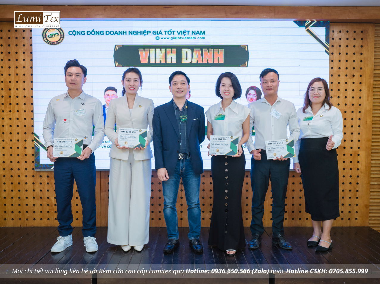 Rèm Lumitex Tham Dự Sự Kiện Kết Nối Kinh Doanh Cộng Đồng Giá Tốt GT12