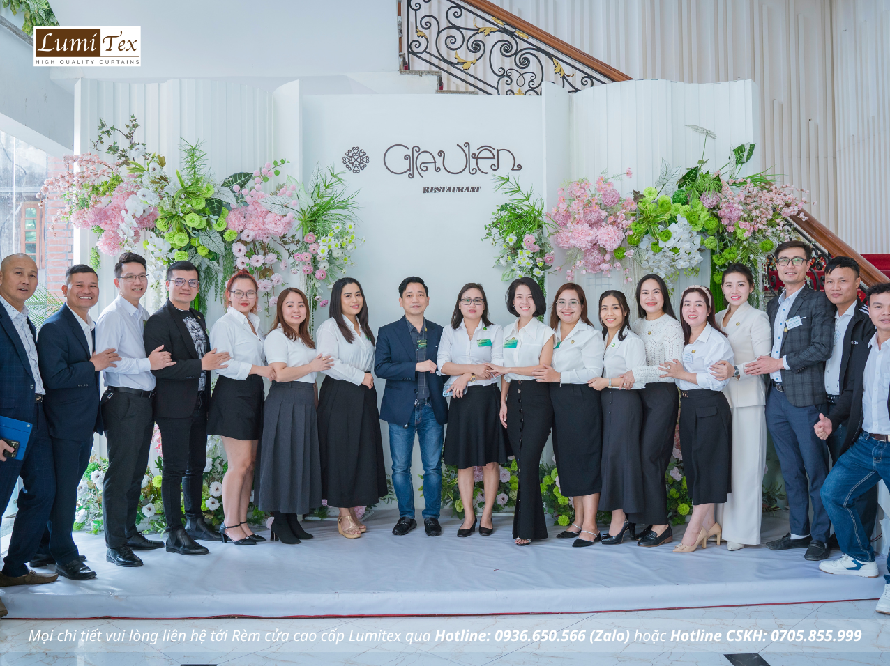 Rèm Lumitex Tham Dự Sự Kiện Kết Nối Kinh Doanh Cộng Đồng Giá Tốt GT12