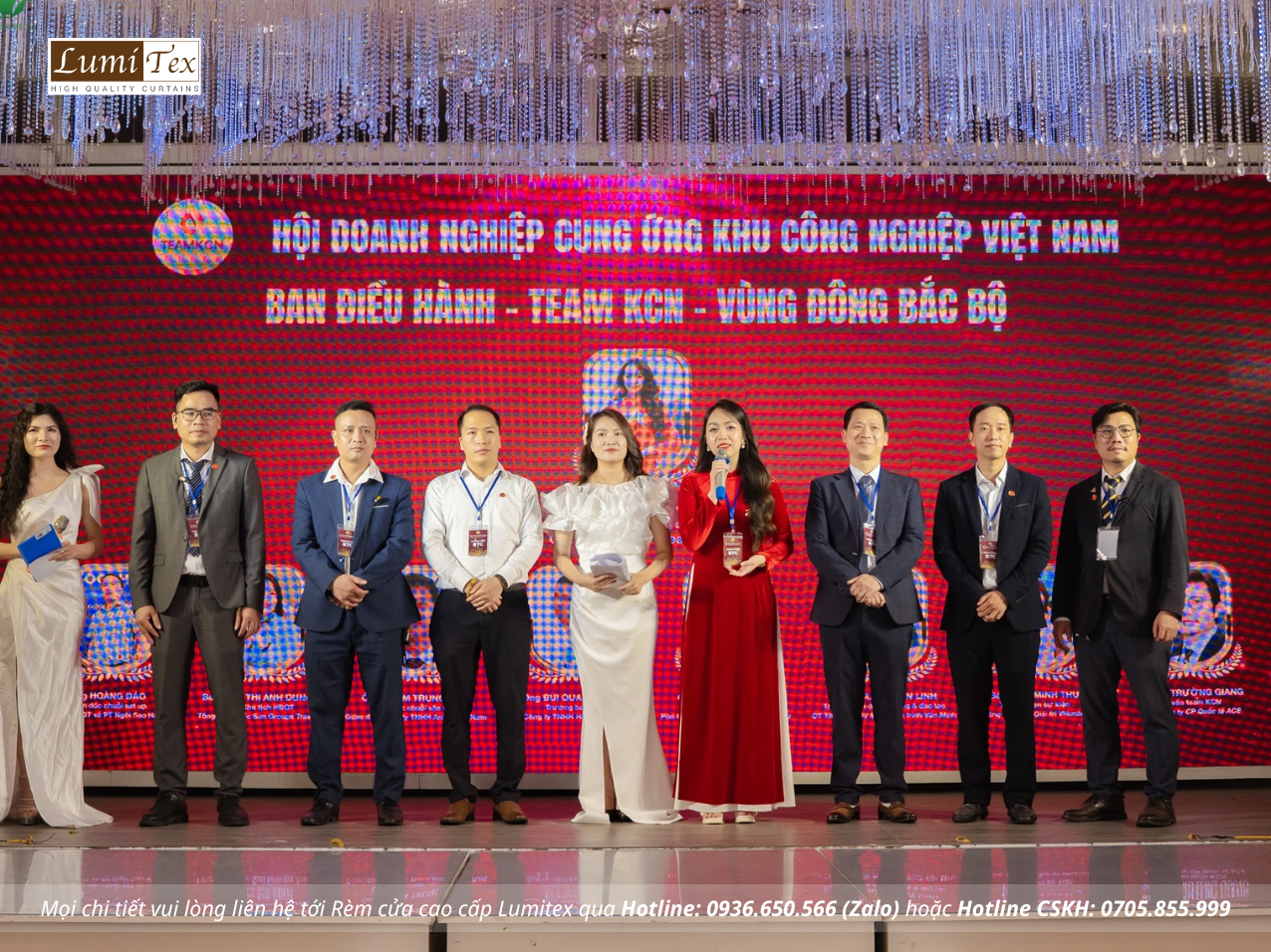 Rèm Lumitex Tham Dự Sự Kiện Kỷ Niệm 1 Năm Thành Lập Team KCN Đông Bắc