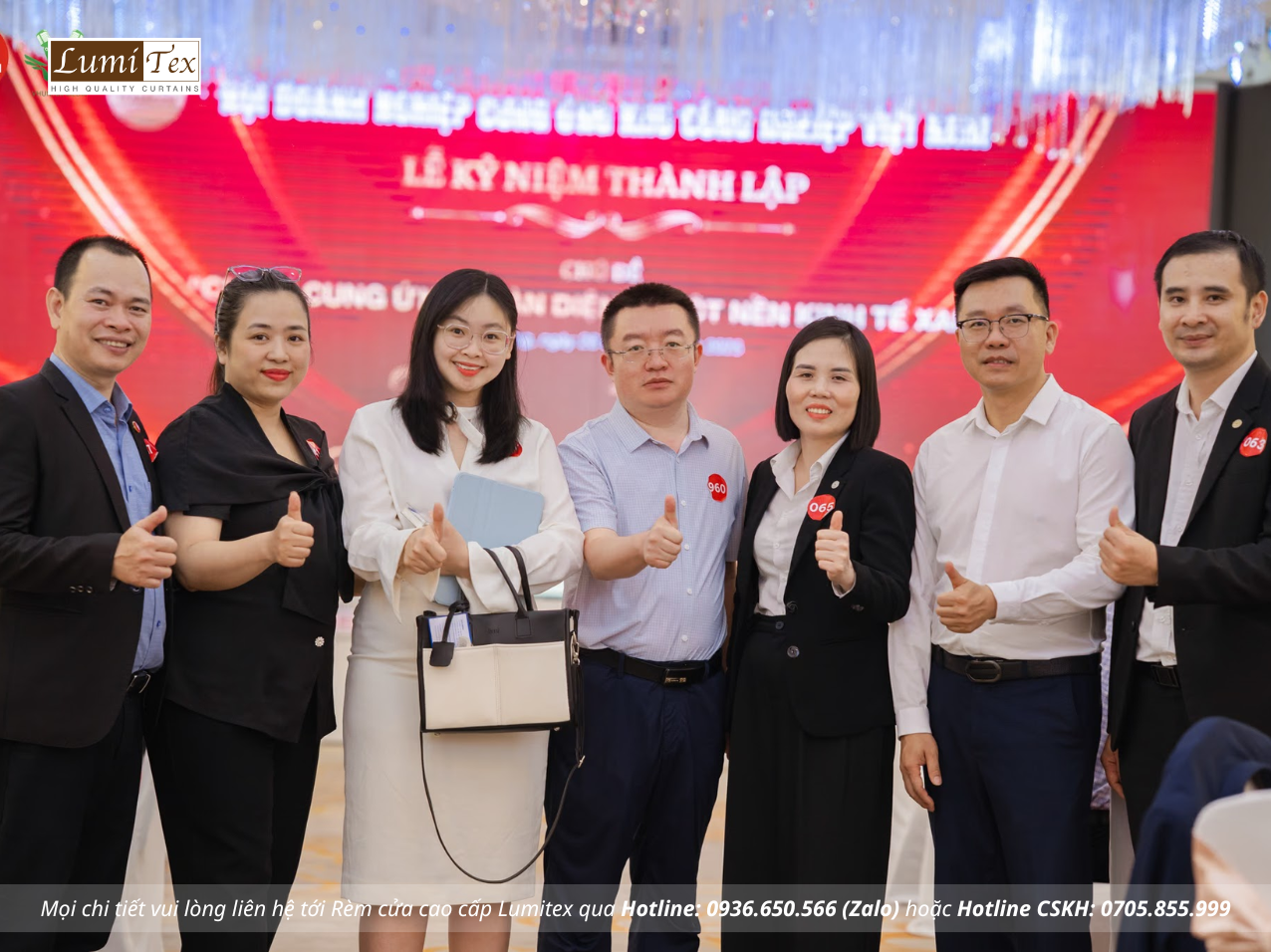 Rèm Lumitex Tham Dự Sự Kiện Kỷ Niệm 1 Năm Thành Lập Team KCN Đông Bắc