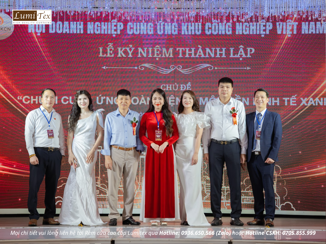Rèm Lumitex Tham Dự Sự Kiện Kỷ Niệm 1 Năm Thành Lập Team KCN Đông Bắc