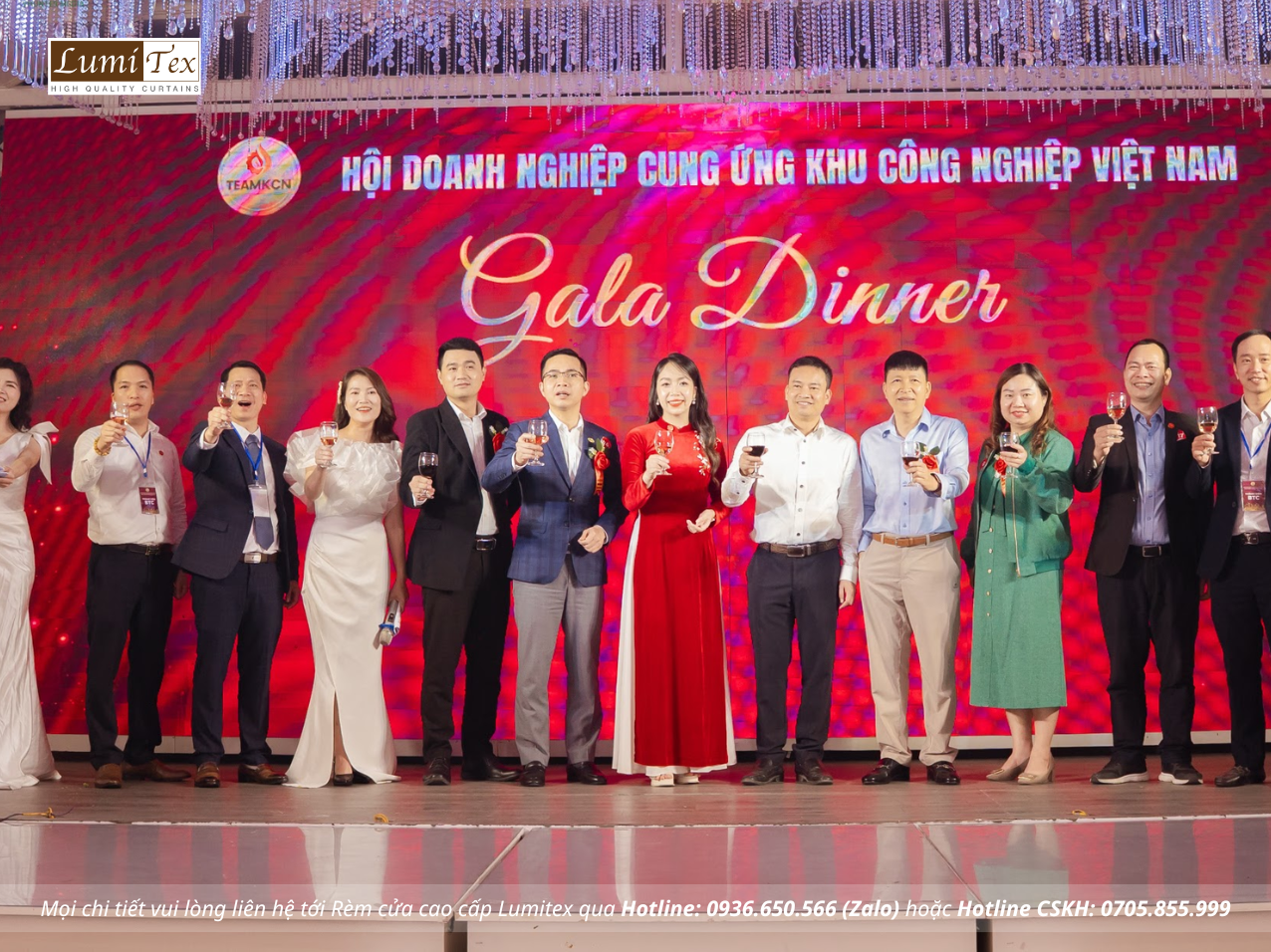 Rèm Lumitex Tham Dự Sự Kiện Kỷ Niệm 1 Năm Thành Lập Team KCN Đông Bắc
