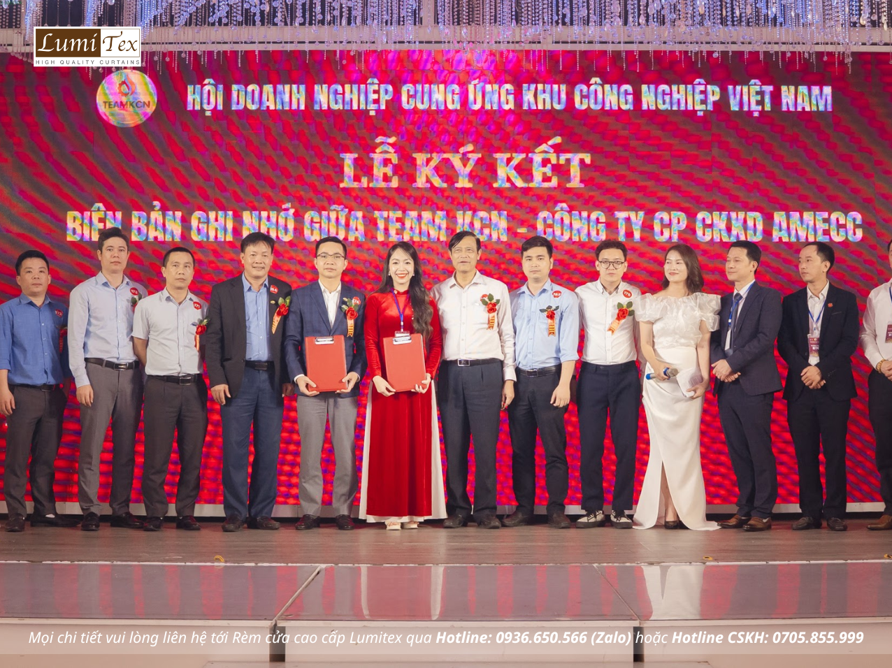 Rèm Lumitex Tham Dự Sự Kiện Kỷ Niệm 1 Năm Thành Lập Team KCN Đông Bắc