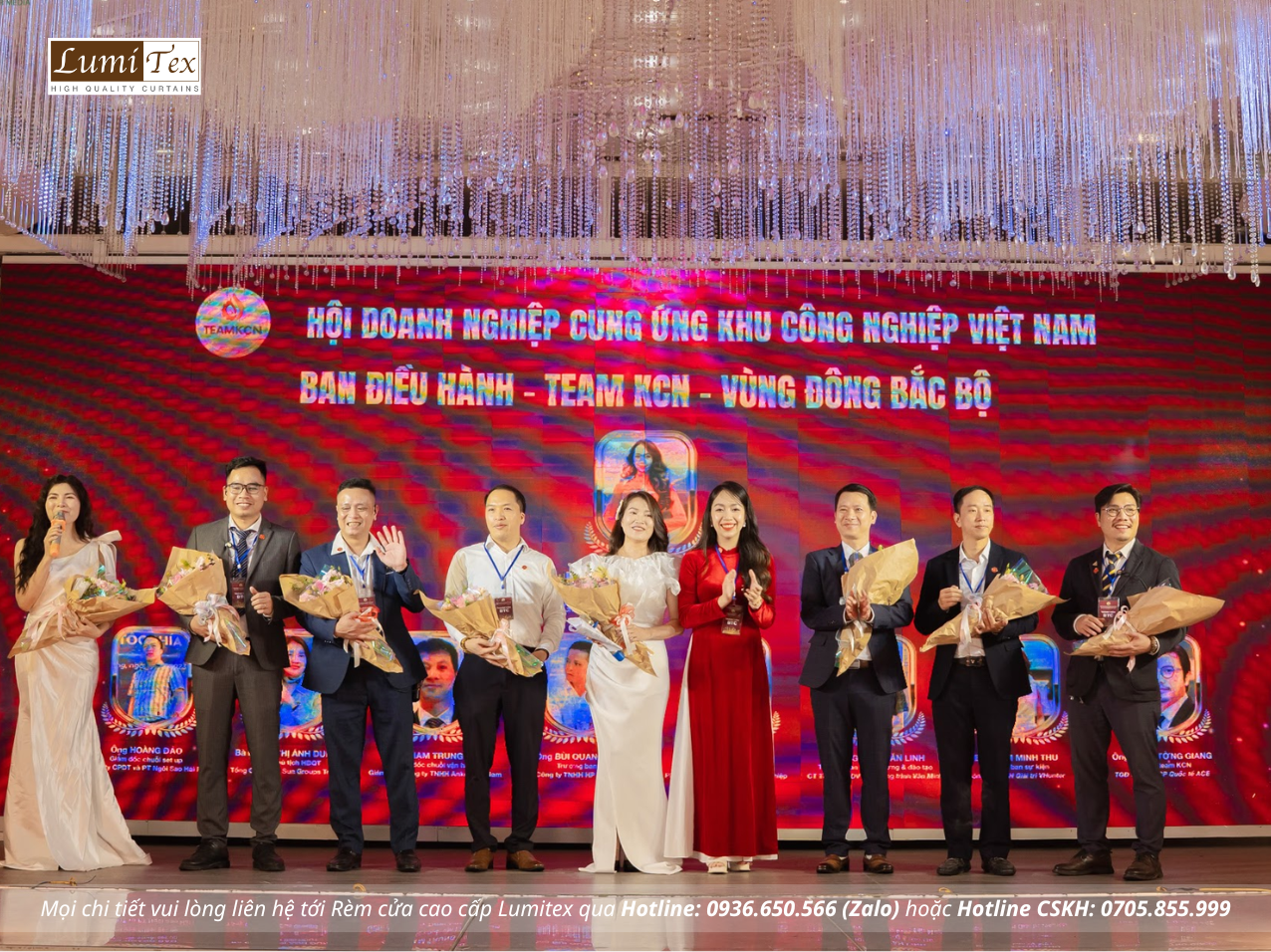 Rèm Lumitex Tham Dự Sự Kiện Kỷ Niệm 1 Năm Thành Lập Team KCN Đông Bắc