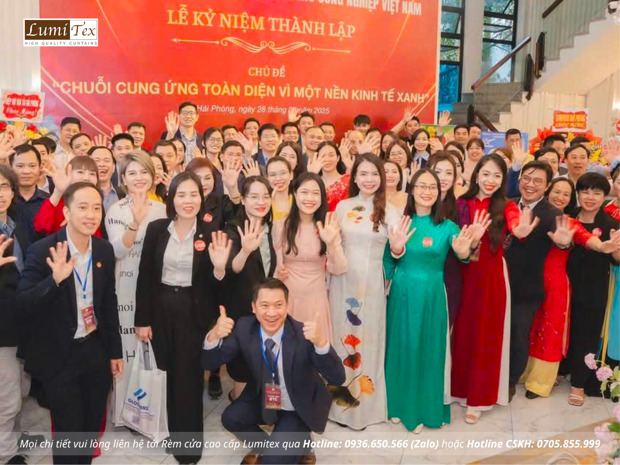 Rèm Lumitex tham dự sự kiện TEAM KCN 112 tại Quảng Ninh