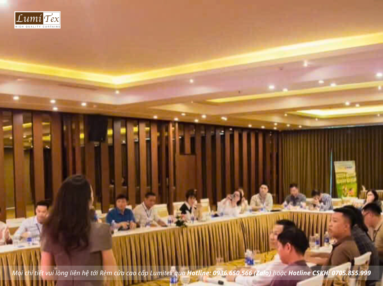 Rèm Lumitex tham dự sự kiện TEAM KCN 112 tại Quảng Ninh