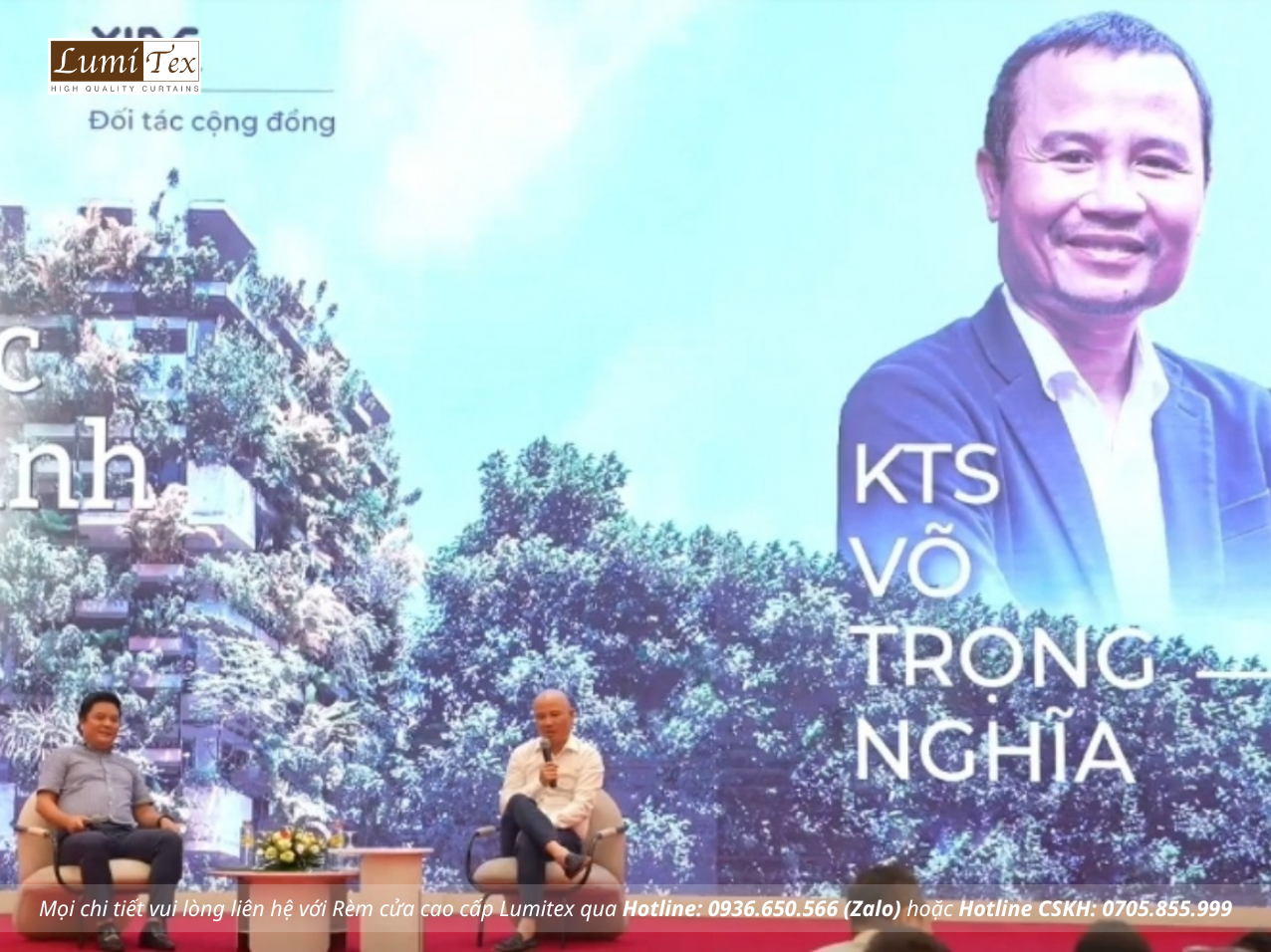 Rèm Lumitex tham dự Talkshow "Kiến Trúc & Chữa Lành" - diễn giả KTS Võ Trọng Nghĩa