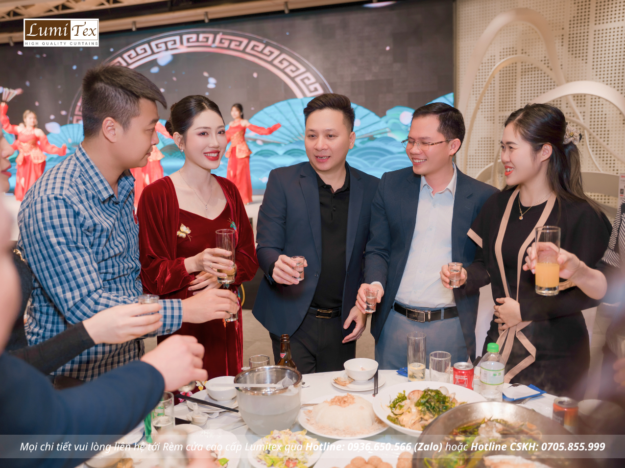 Rèm Lumitex tham dự sự kiện Tiệc Tất niên Lux Decor Rèm Lumitex tham dự sự kiện Tiệc Tất niên Lux Decor