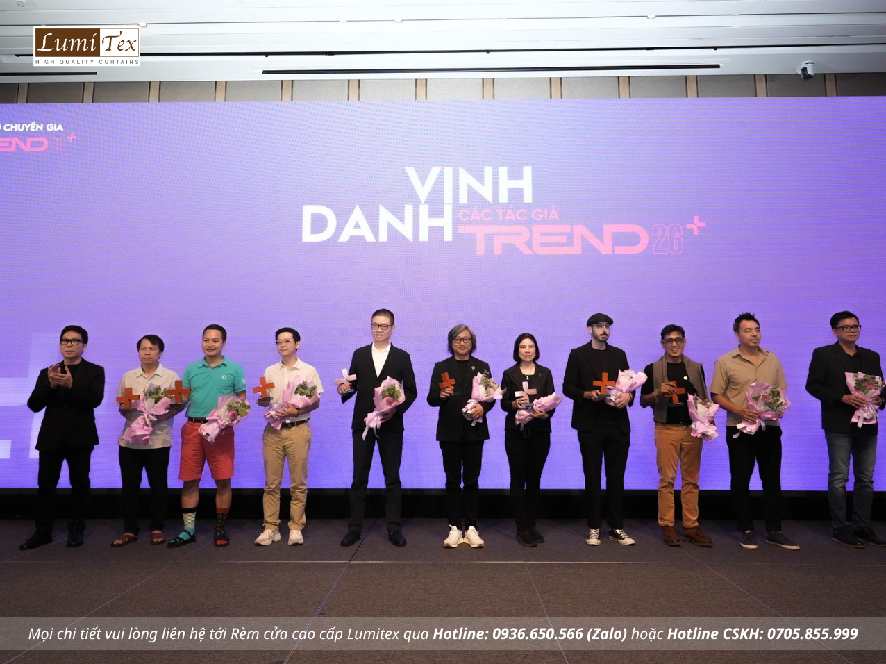 Rèm Lumitex tham dự Tọa đàm “Xu hướng Nội thất – Kiến trúc Việt Nam 2026–2030” và ra mắt ấn phẩm Trend 26+