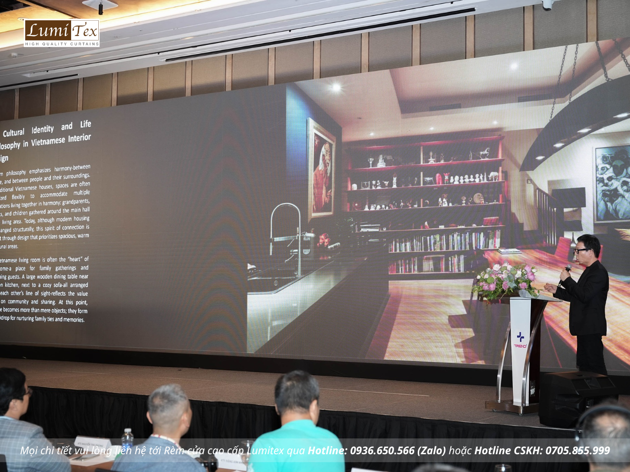 Rèm Lumitex tham dự Tọa đàm “Xu hướng Nội thất – Kiến trúc Việt Nam 2026–2030” và ra mắt ấn phẩm Trend 26+