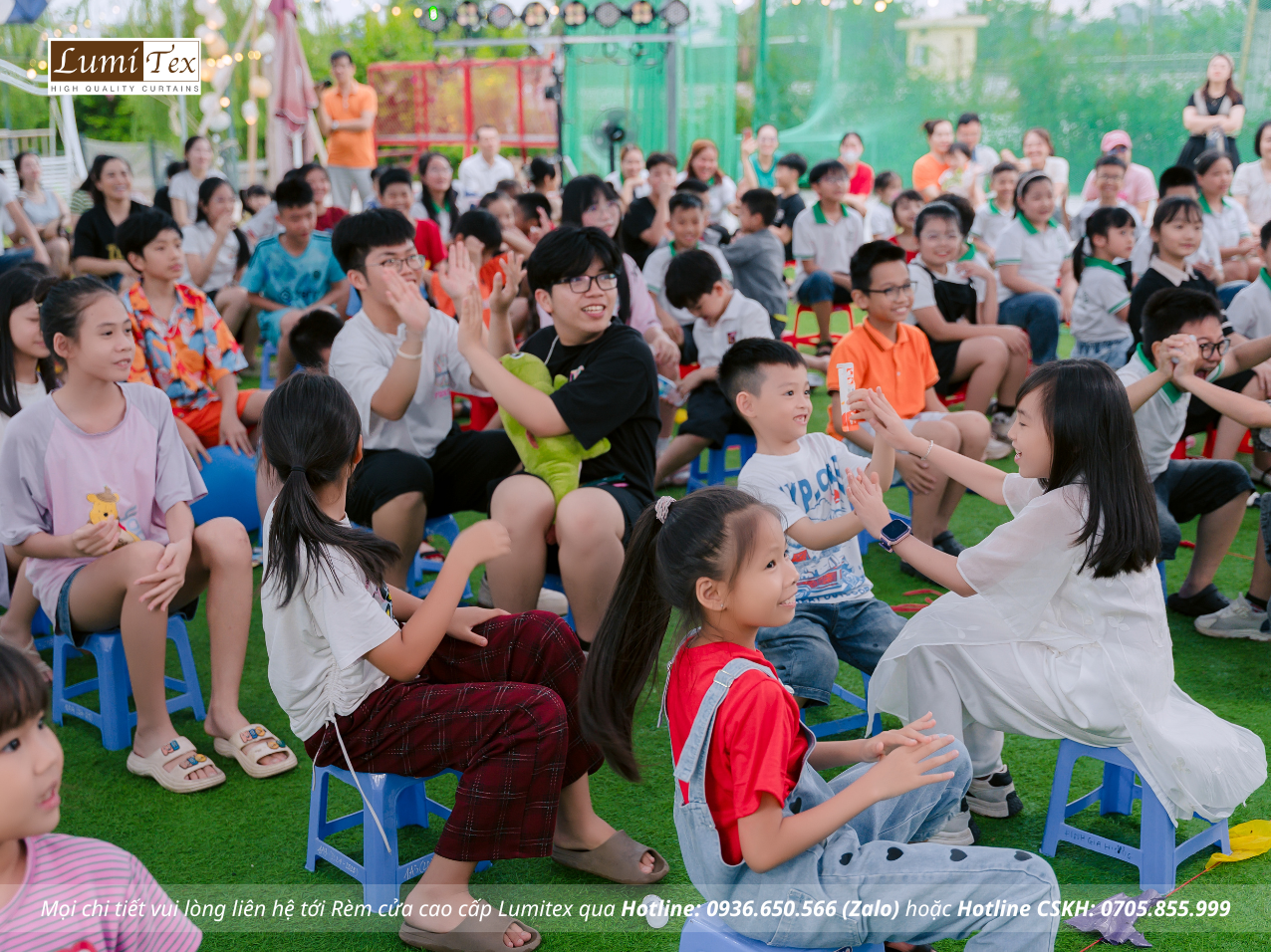Rèm Lumitex tham gia ngày hội Family Day cùng Cộng đồng Doanh nghiệp Giá Tốt