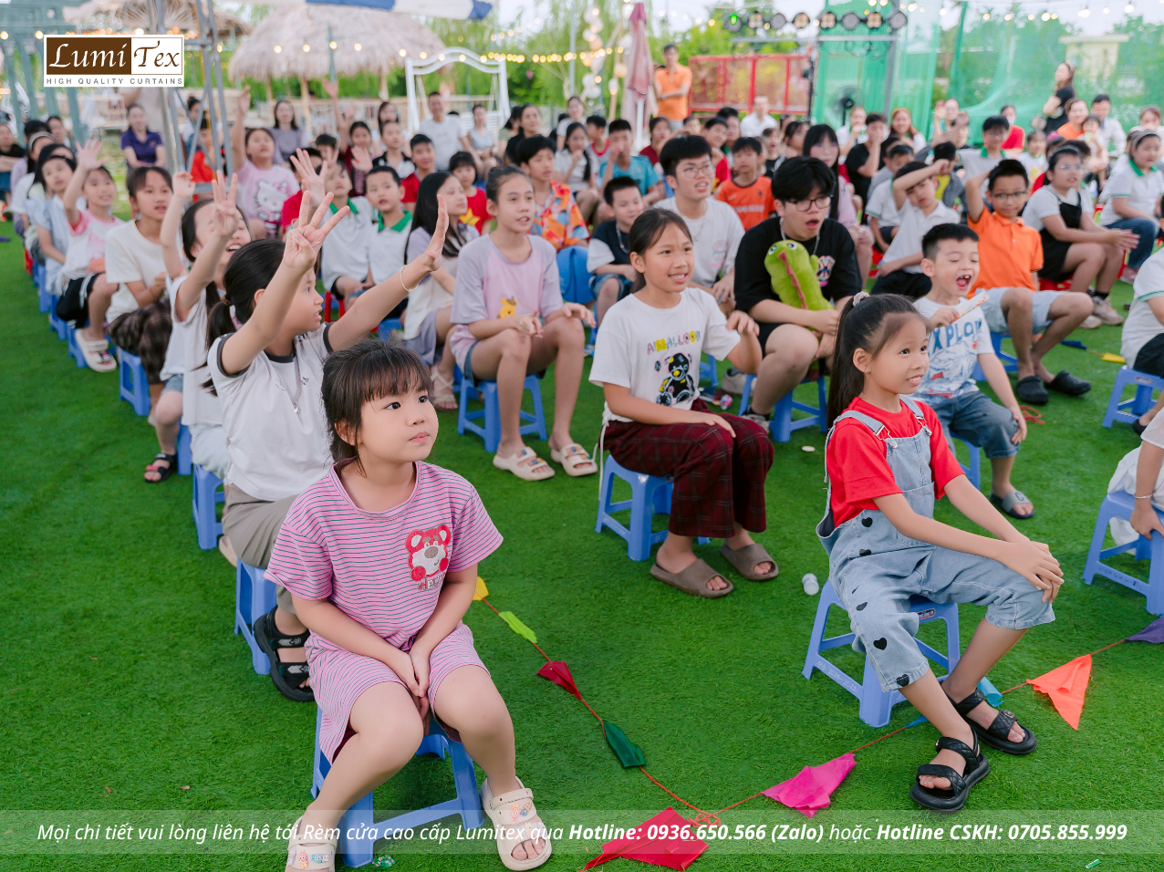Rèm Lumitex tham gia ngày hội Family Day cùng Cộng đồng Doanh nghiệp Giá Tốt