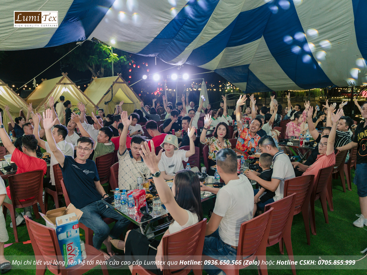 Rèm Lumitex tham gia ngày hội Family Day cùng Cộng đồng Doanh nghiệp Giá Tốt