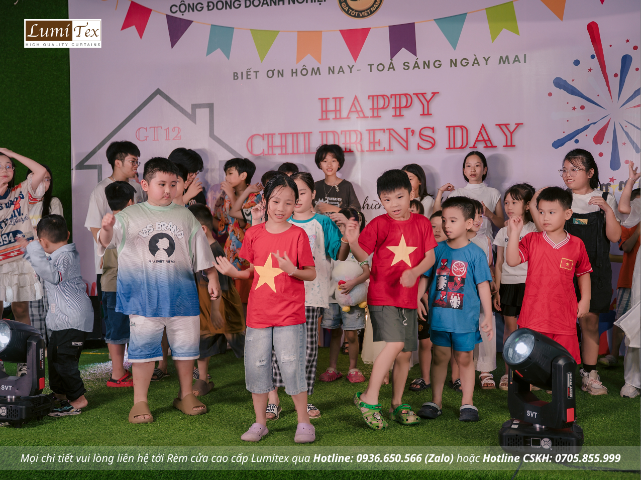 Rèm Lumitex tham gia ngày hội Family Day cùng Cộng đồng Doanh nghiệp Giá Tốt