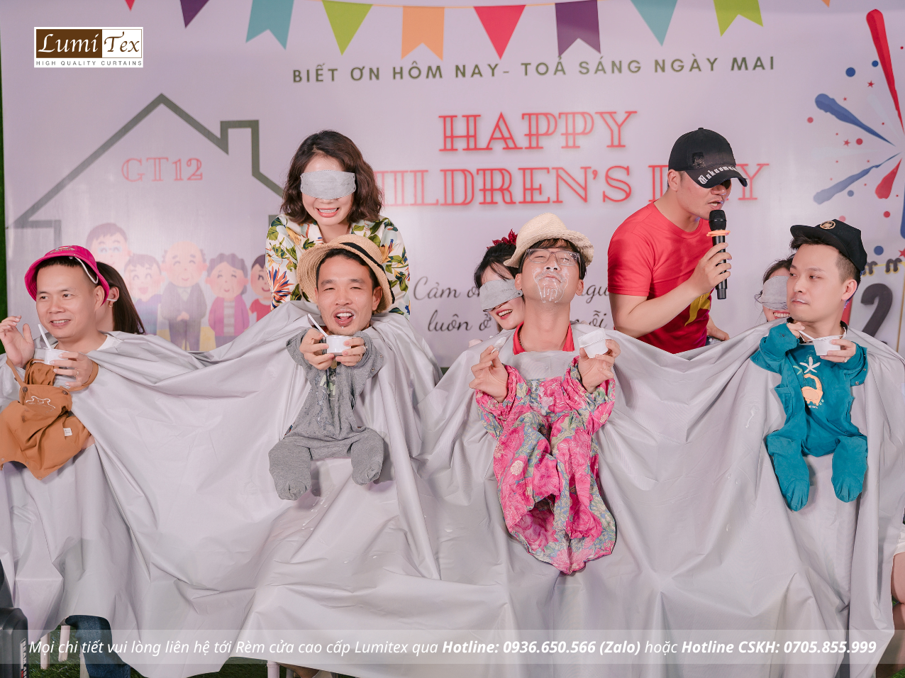Rèm Lumitex tham gia ngày hội Family Day cùng Cộng đồng Doanh nghiệp Giá Tốt