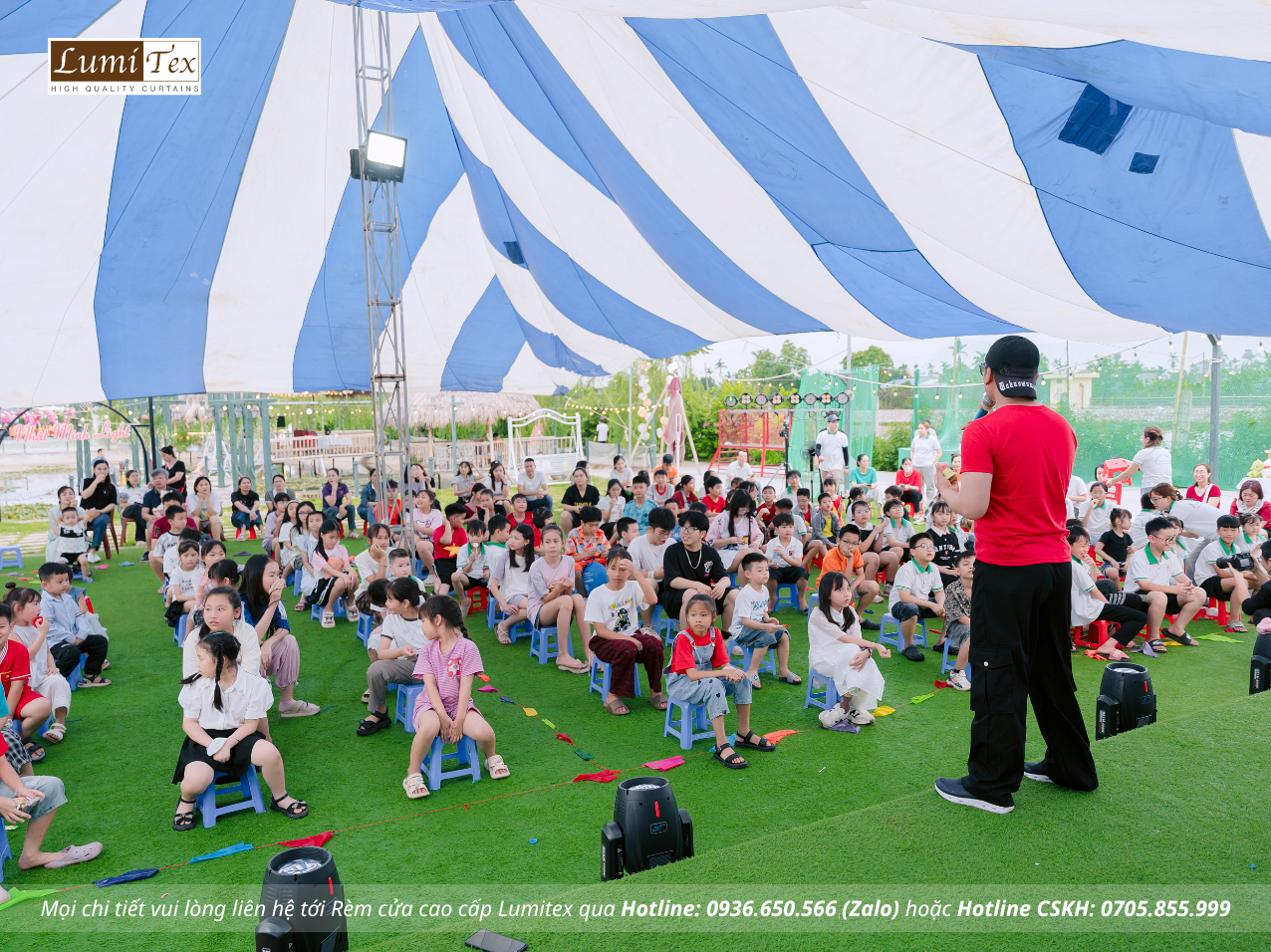 Rèm Lumitex tham gia ngày hội Family Day cùng Cộng đồng Doanh nghiệp Giá Tốt