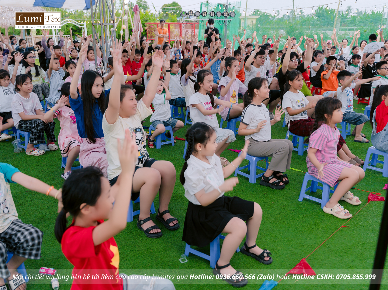 Rèm Lumitex tham gia ngày hội Family Day cùng Cộng đồng Doanh nghiệp Giá Tốt