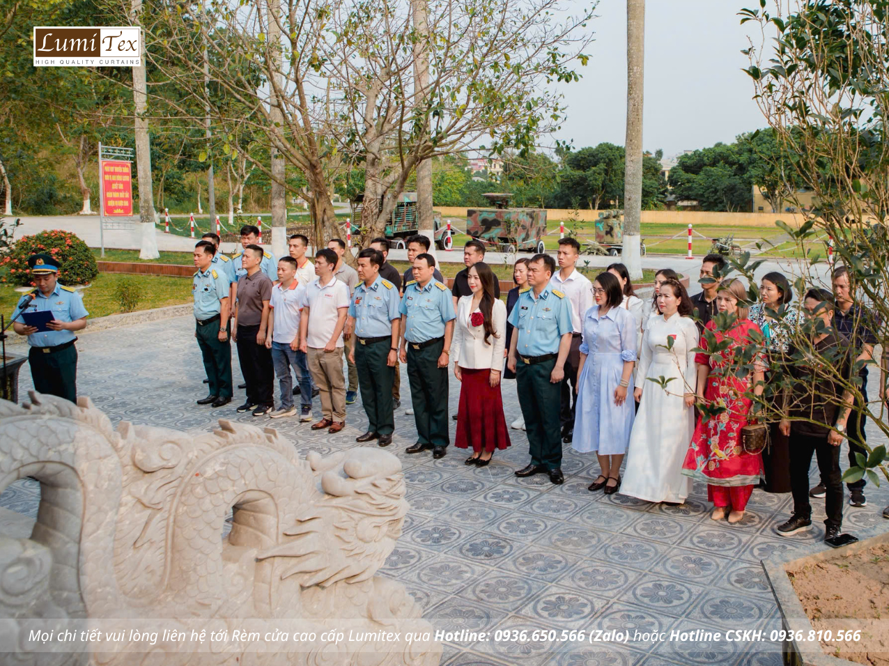 Rèm Lumitex tham gia chương trình giao lưu tại Sư đoàn Phòng không 363 – Lan tỏa tinh thần gắn kết quân dân
