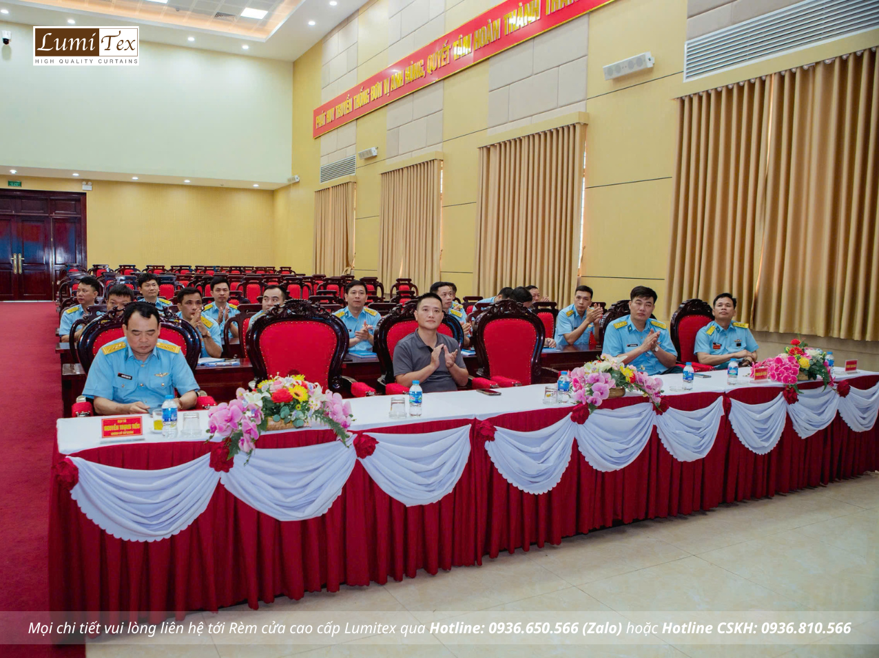 Rèm Lumitex tham gia chương trình giao lưu tại Sư đoàn Phòng không 363 – Lan tỏa tinh thần gắn kết quân dân