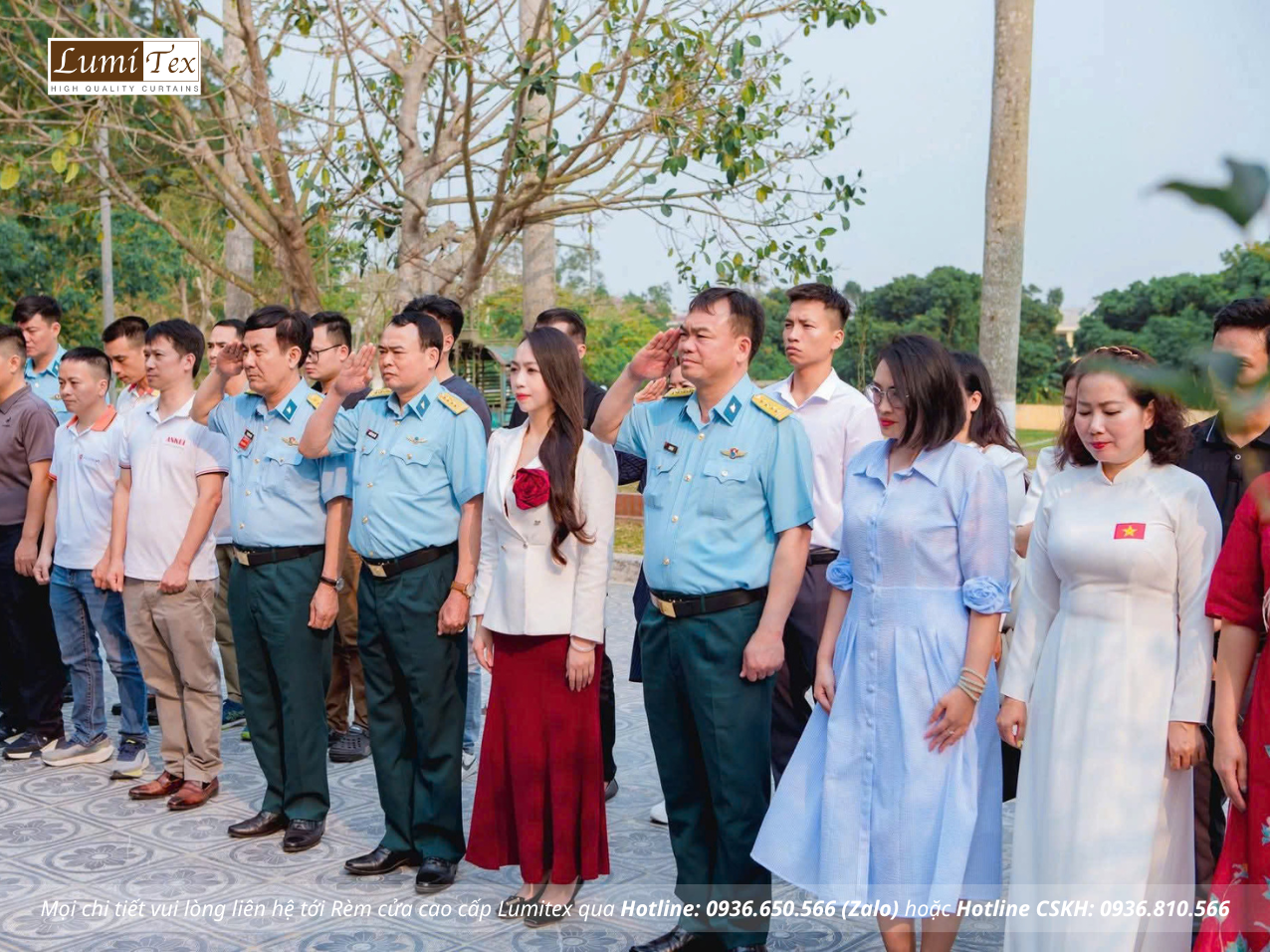 Rèm Lumitex tham gia chương trình giao lưu tại Sư đoàn Phòng không 363 – Lan tỏa tinh thần gắn kết quân dân