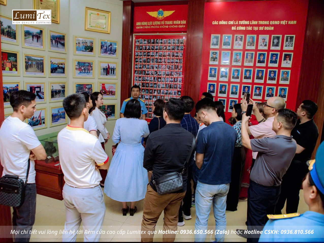 Rèm Lumitex tham gia chương trình giao lưu tại Sư đoàn Phòng không 363 – Lan tỏa tinh thần gắn kết quân dân