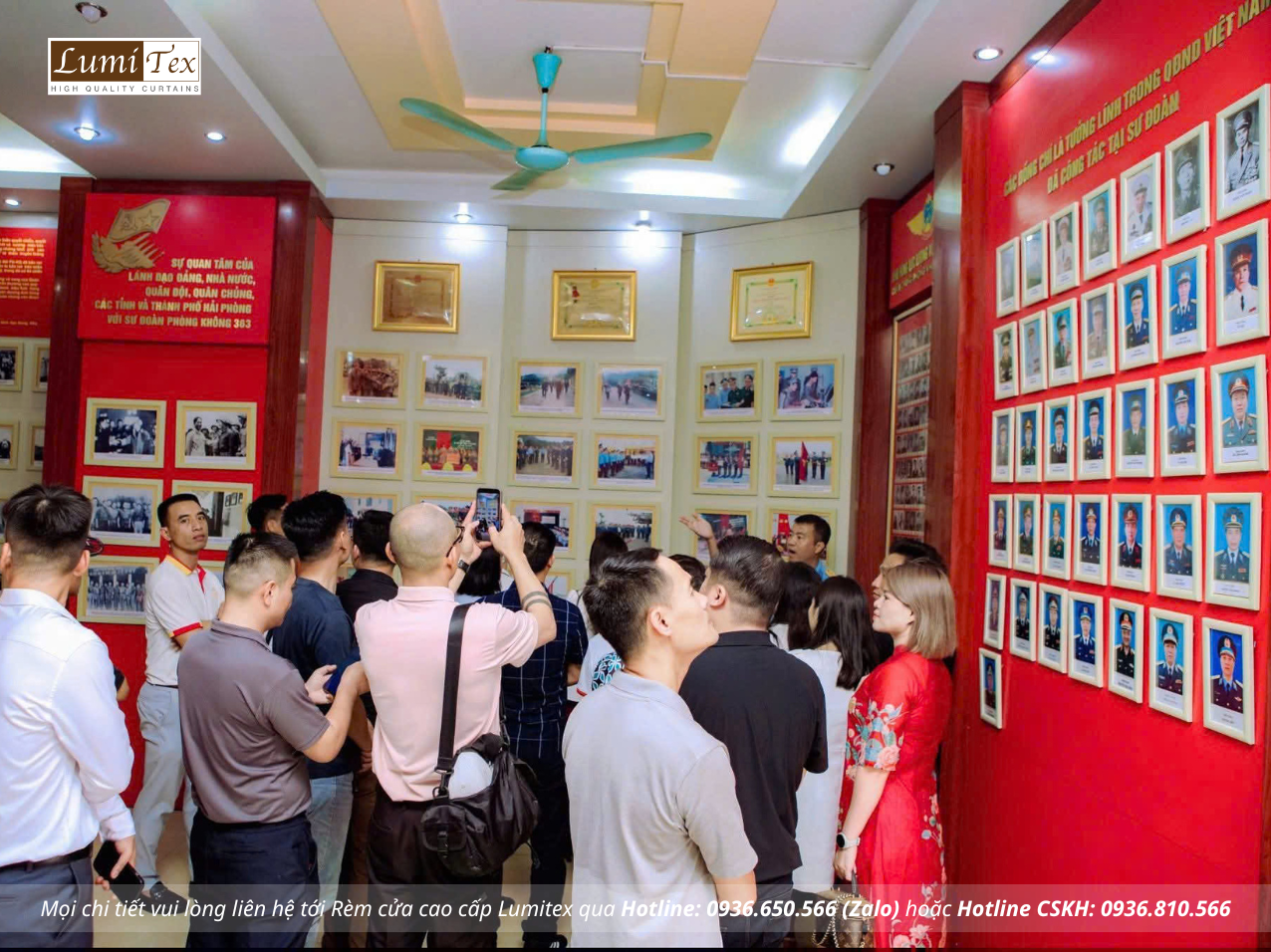 Rèm Lumitex tham gia chương trình giao lưu tại Sư đoàn Phòng không 363 – Lan tỏa tinh thần gắn kết quân dân