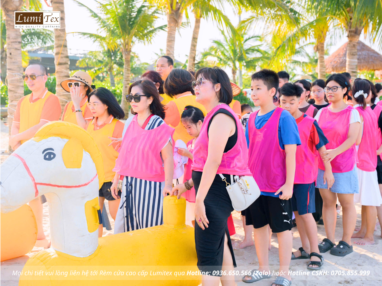 Rèm Lumitex tham gia Teambuilding & Family Gala Dinner CLB Doanh nhân họ Phạm Hải Phòng Hè 2025