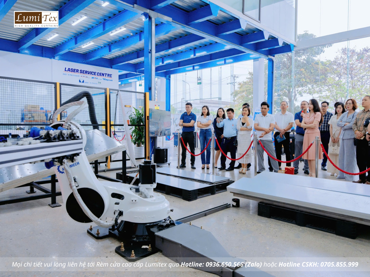 Rèm Lumitex cùng TEAM KCN thăm và làm việc tại Nhà máy AUTOMECH Bắc Giang